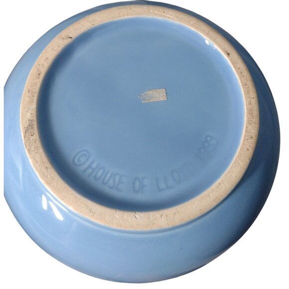 House of Lloyd 1999 Cherub Blessings Trinket Powder Jar Vanity Nursery Porcelain - Picture 6 of 6